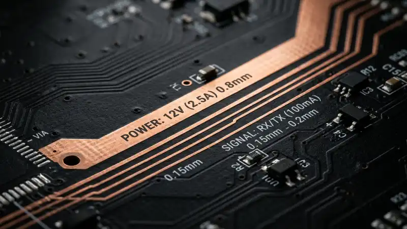 PCB Trace Width Guide: Sizing Copper Tracks for Your Current Requirements